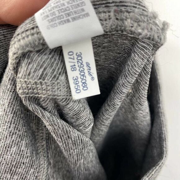 Aerie Women's Gray White‎ Mesh Panel High Waist 7/8 Active Leggings Small Short - Picture 7 of 7